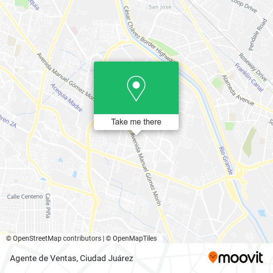 Agente de Ventas map