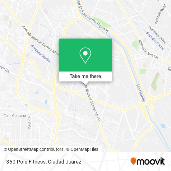 360 Pole Fitness map