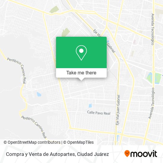 Compra y Venta de Autopartes map