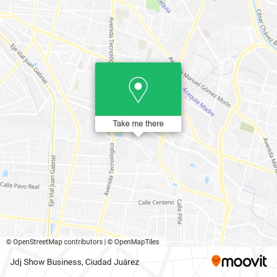 Jdj Show Business map