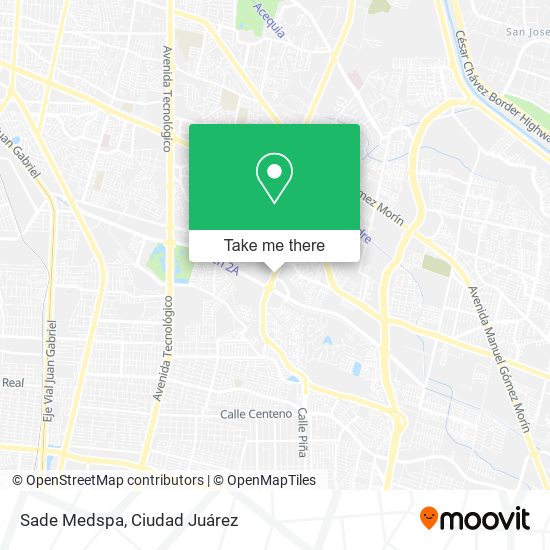 Sade Medspa map