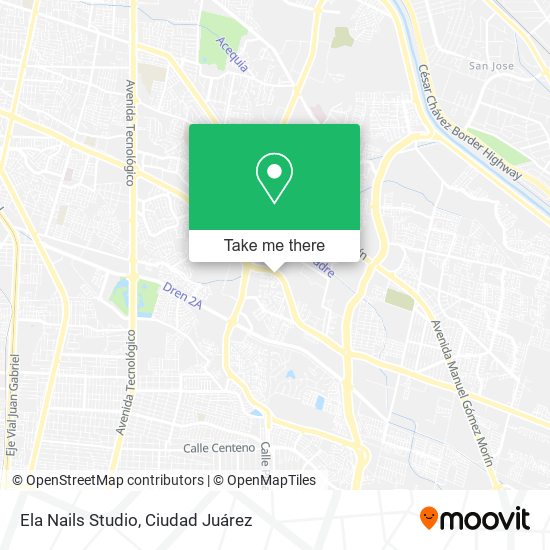 Ela Nails Studio map