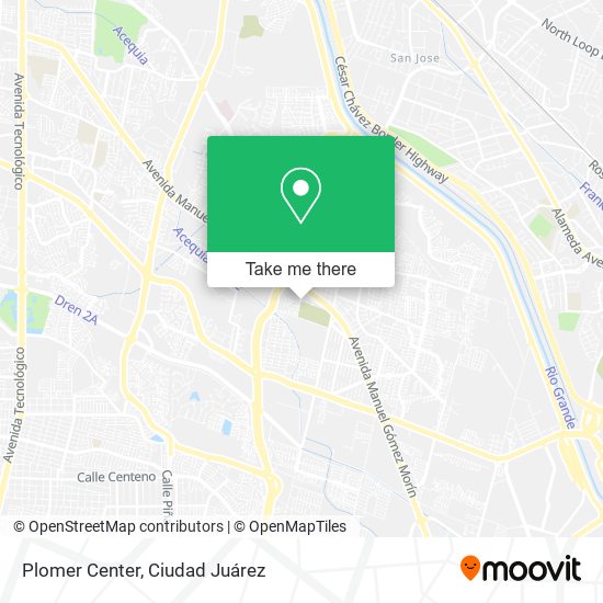 Plomer Center map