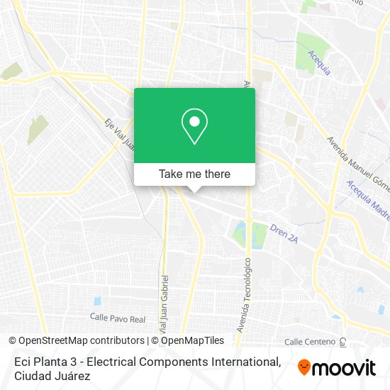 Eci Planta 3 - Electrical Components International map