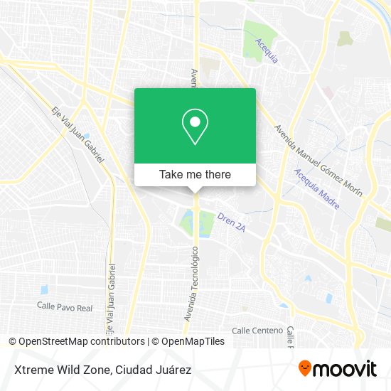 Xtreme Wild Zone map