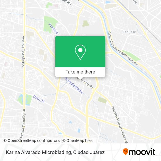Karina Alvarado Microblading map