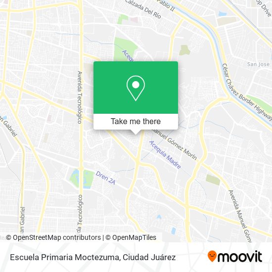 Escuela Primaria Moctezuma map
