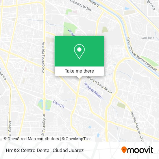 Hm&S Centro Dental map