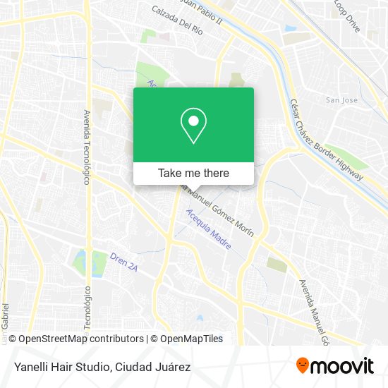 Yanelli Hair Studio map