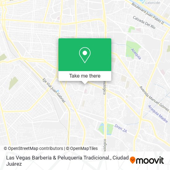 Las Vegas Barbería & Peluquería Tradicional. map