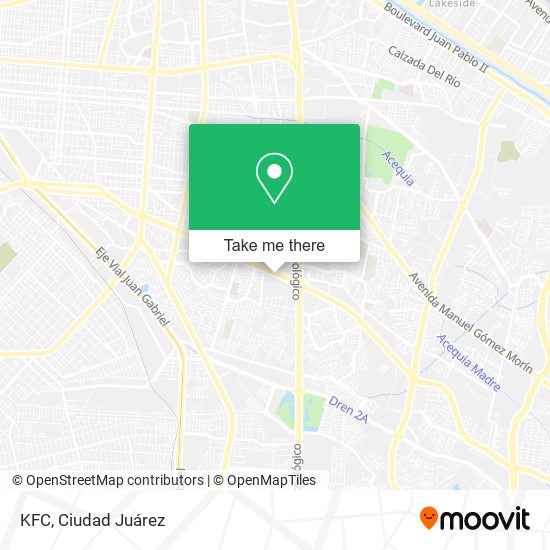 Mapa de KFC