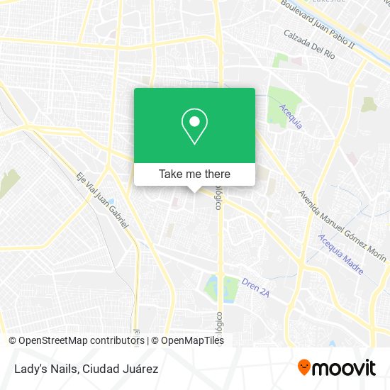 Mapa de Lady's Nails