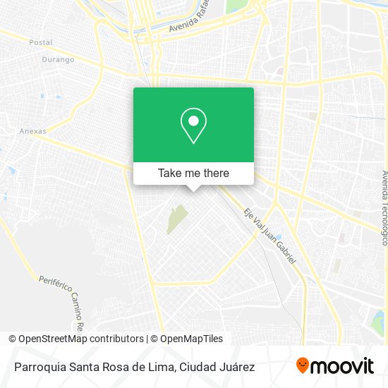Parroquia Santa Rosa de Lima map