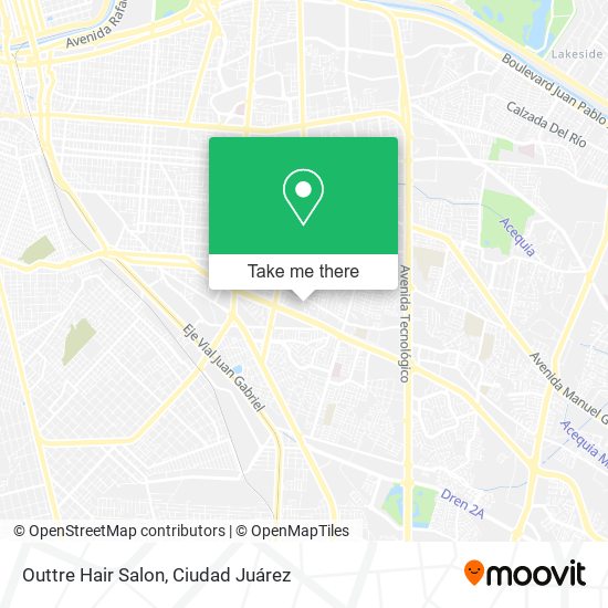 Outtre Hair Salon map