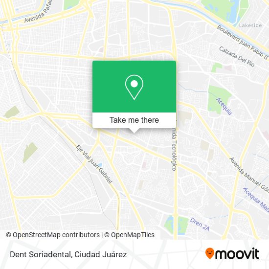 Dent Soriadental map