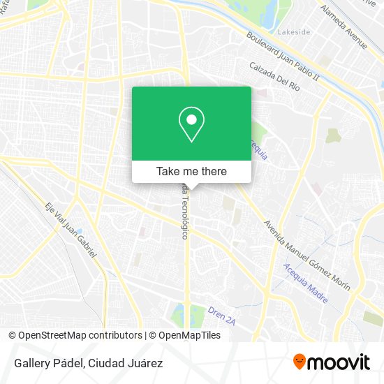 Gallery Pádel map