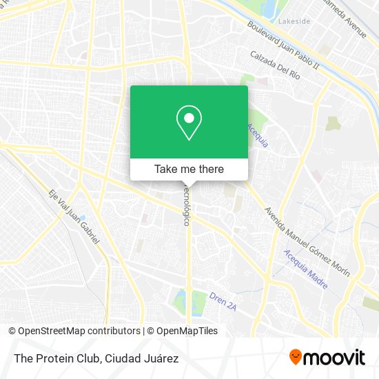 The Protein Club map