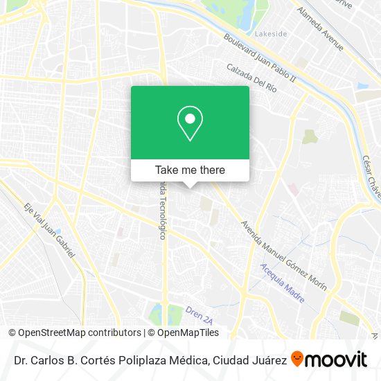 Dr. Carlos B. Cortés Poliplaza Médica map
