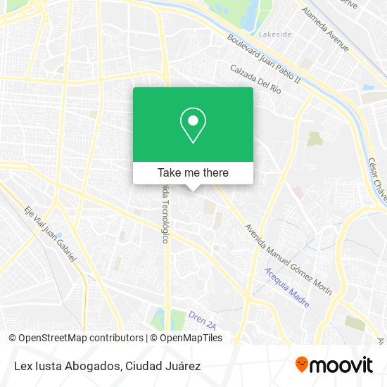Lex Iusta Abogados map