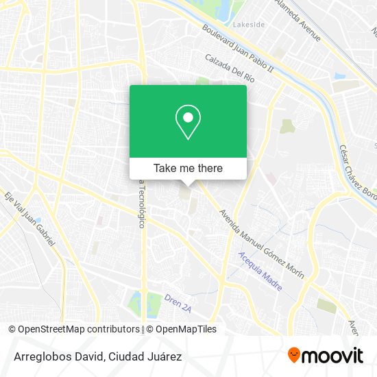 Arreglobos David map