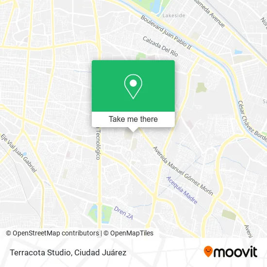 Terracota Studio map