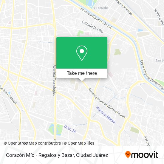 Corazón Mío - Regalos y Bazar map