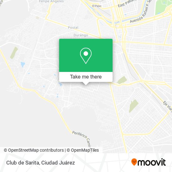 Mapa de Club de Sarita