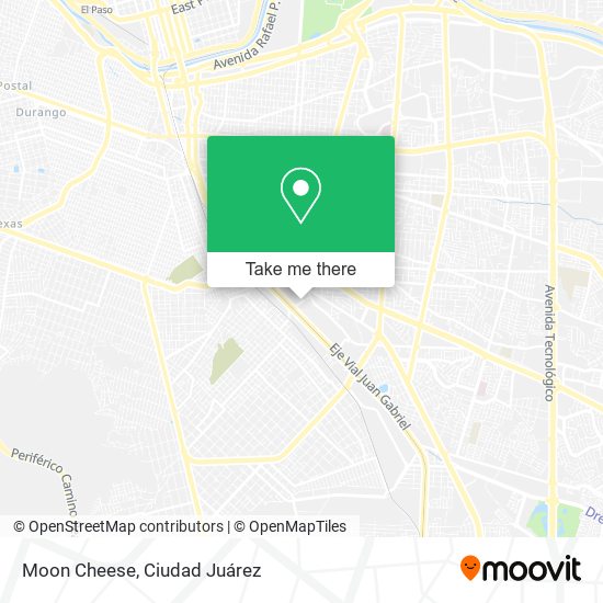 Moon Cheese map