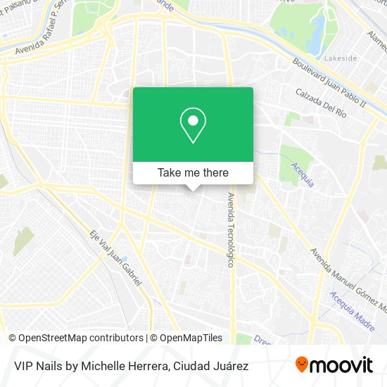 VIP Nails by Michelle Herrera map