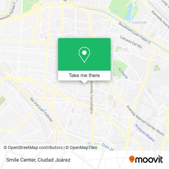 Smile Center map