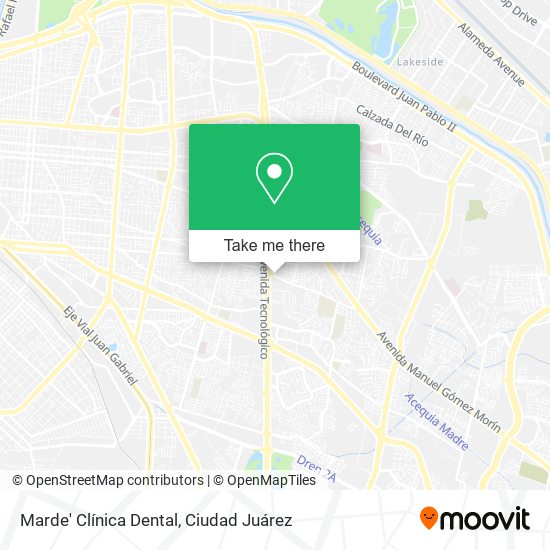 Marde' Clínica Dental map