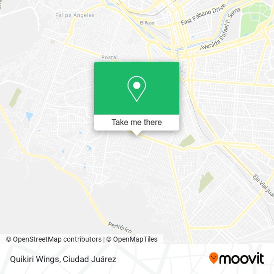 Mapa de Quikiri Wings