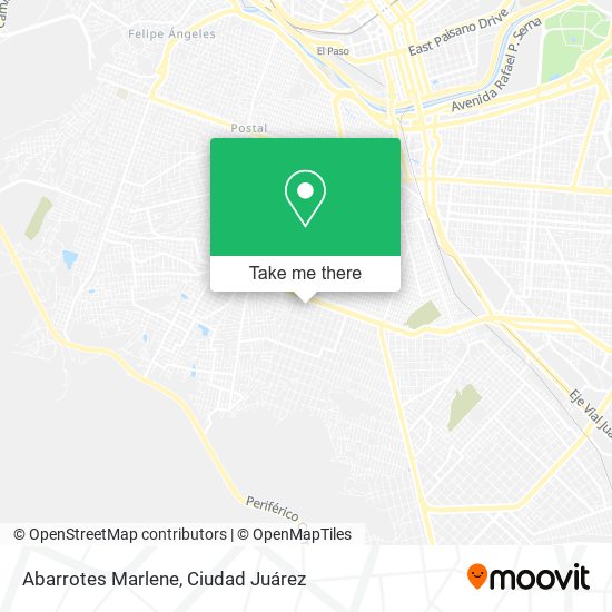 Abarrotes Marlene map