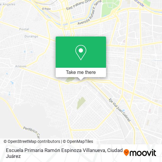 Escuela Primaria Ramón Espinoza Villanueva map