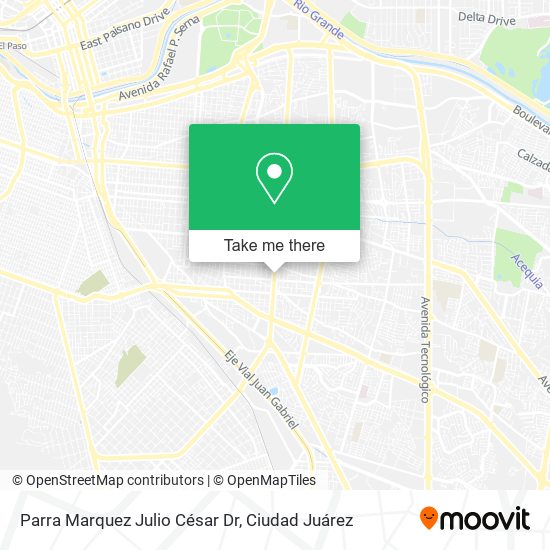 Mapa de Parra Marquez Julio César Dr