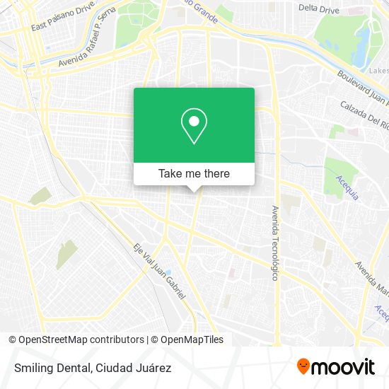 Smiling Dental map