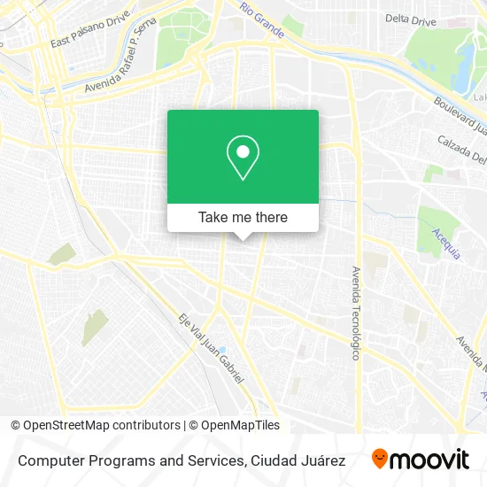 Computer Programs and Services map