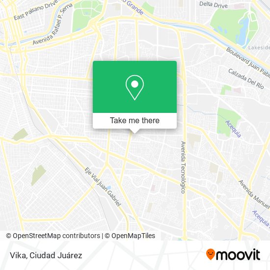 Mapa de Vika