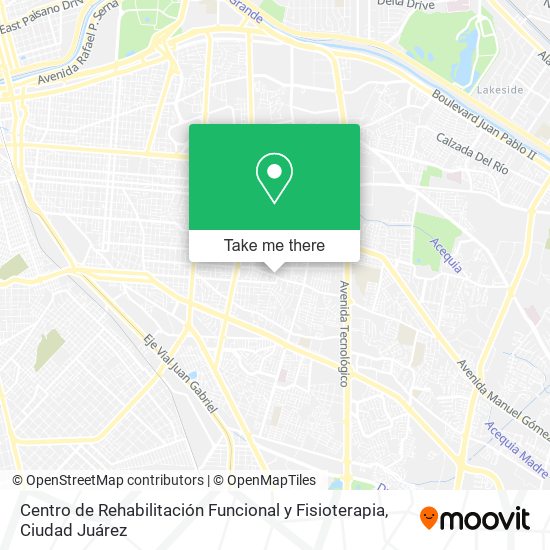Centro de Rehabilitación Funcional y Fisioterapia map