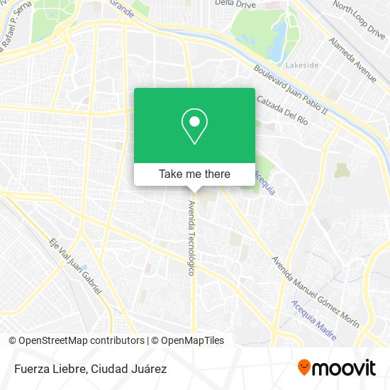 Mapa de Fuerza Liebre