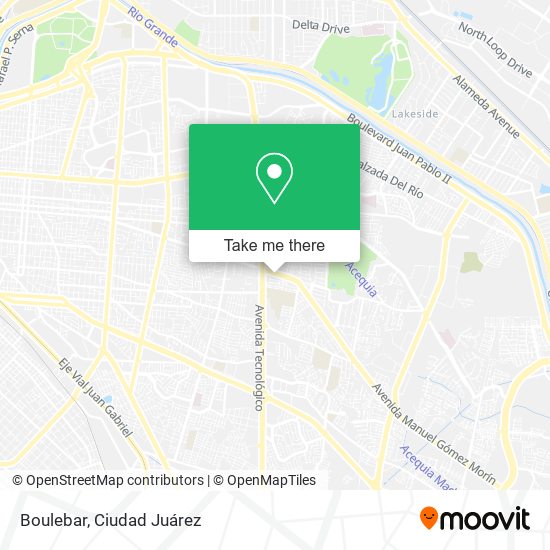 Mapa de Boulebar