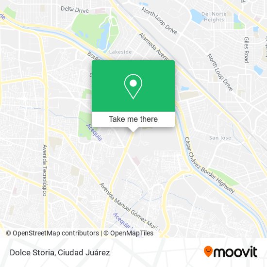 Dolce Storia map
