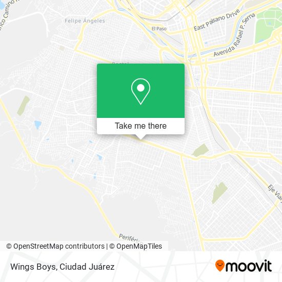 Mapa de Wings Boys