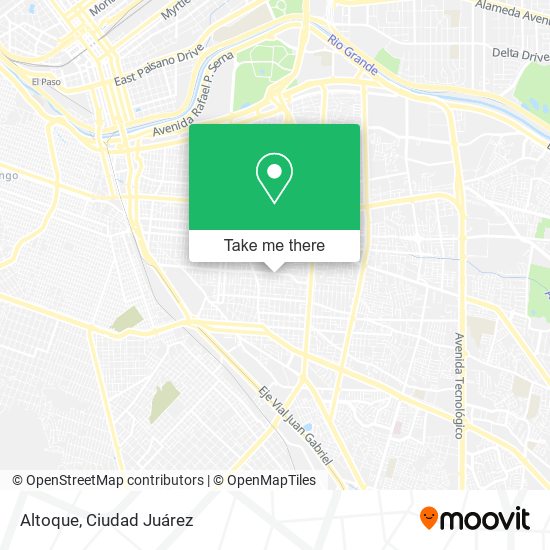 Mapa de Altoque