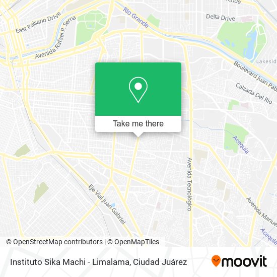 Instituto Sika Machi - Limalama map