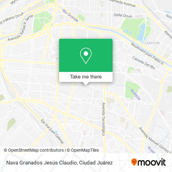 Mapa de Nava Granados Jesús Claudio