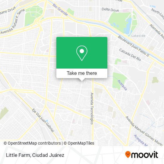 Mapa de Little Farm