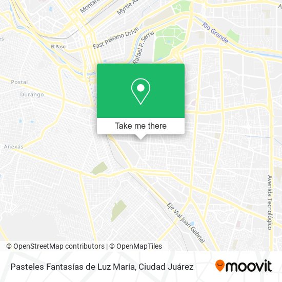 Pasteles Fantasías de Luz María map