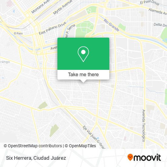 Mapa de Six Herrera