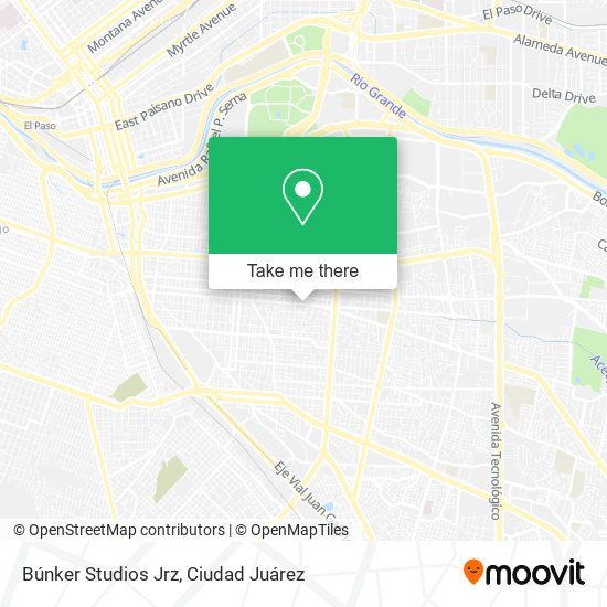 Búnker Studios Jrz map